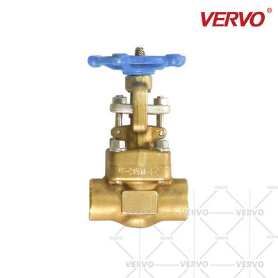 Gate Valve Forged Steel Aluminum 3/4 Inch Dn20 800lb Npt Handwheel Bronze And Brass Stem